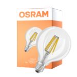 Osram LED Superstar E27 Globe G95 Filamento Chiara 11W 1521lm - 927 Bianco Molto Caldo | Miglior Resa Cromatica - Sostitutiva 100W