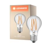 Ledvance Classic LED E27 Pera Filamento Chiara 7.3W 806lm - 827 Bianco Molto Caldo | Sostitua 60W