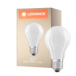 Ledvance Classic LED E27 Pera Filamento Ghiaccio 4.8W 470lm - 827 Bianco Molto Caldo | Dimmerabile - Sostitua 40W