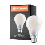 Ledvance Classic Performance LED Bulbo B22d Pera Filamento Ghiaccio 4W 470lm - 827 Bianco Molto Caldo | Sostitutiva 40W