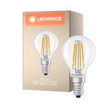 Ledvance Classic LED E14 Pera Filamento Chiara 5.9W 806lm - 827 Bianco Molto Caldo | Sostitutiva 60W