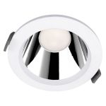 Ledvance Downlight LED Comfort UGR19 Aluminium 13W/10W/7W 1430lm/1100lm/770lm 95D - 930-940 CCT | Ritaglio 100mm - IP44 - Miglior Resa Cromatica
