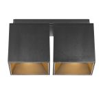 Nordlux Spot Ethan 2x GU10 Nero - Aluminum | Max. 100W