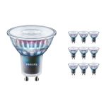 Confezione Multipack 10x Philips MASTER LED Faretti ExpertColor GU10 PAR16 3.9W 265lm 36D - 927 Bianco Molto Caldo | Miglior resa cromatica - Dimmerabile - Sostitutiva 35W