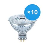 Confezione Multipack 10x Osram Performance Faretti LED Riflettore GU5.3 MR16 5W 345lm 36D - 930 Luce Calda -  | Miglior Resa Cromatica - Dimmerabile - Sostitutiva 35W