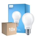 Confezione Multipack 10x Philips Corepro LED Bulbo E27 Pera Ghiaccio 4.5W 470lm - 830 Luce Calda -  | Sostitutiva 40W