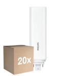 Confezione Multipack 20x Philips CorePro PL-T LED Bulbo HF 18.5W - 840 Bianco Freddo | 4-Pin - Sostitutiva 42W