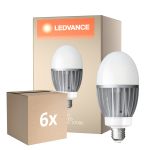 Confezione Multipack 6x Ledvance LED Bulbo HQL LED Performance E27 29W 3600lm - 827 Bianco Molto Caldo | Sostitutiva 80W