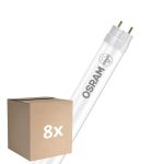 Confezione Multipack 8x Osram Bio-Lumilux Tubo LED T8 (EM/Mains) Standard Output 6.6W 800lm - 965 Luce Del Giorno | 60cm - Miglior Resa Cromatica - Sostitutiva 18W