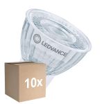 Confezione Multipack 10x Ledvance LED MR11 Gu4 Riflettore 1.8W 184lm 36D - 827 Bianco Molto Caldo | Sostitutiva 20W