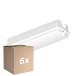 Confezione Multipack 6x Ledvance Bulkhead LED Compact Rettangolare Bianca 8W 840lm - 830-840 CCT | IP65