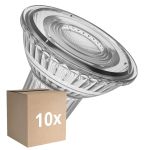 Confezione Multipack 10x Ledvance LED Riflettore GU10 PAR16 7W 750lm 36D - 840 Bianco Freddo| Dimmerabile - Sostitutiva 100W
