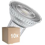 Confezione Multipack 10x Ledvance LED Riflettore GU10 PAR16 2.4W 230lm 36D - 927 Bianco Molto Caldo | Dimmerabile - Sostitutiva 35W