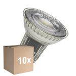Confezione Multipack 10x Ledvance LED Riflettore GU10 PAR16 6.1W 575lm 36D - 930 Luce Calda -  Luce Calda - | Dimmerabile - Sostitutiva 80W