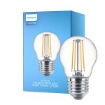 Philips Corepro LED Lustre E27 Sferica Filamento Chiara 4.3W 470lm - 827 Bianco Molto Caldo | Sostitutiva 40W