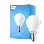 Philips Corepro LED Lustre E14 Sferica Ghiaccio 6.5W 806lm - 840 Bianco Freddo | Sostitutiva 60W
