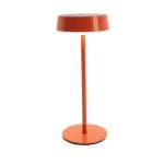 Eglo Lampada Da Tavolo Simeri Acciaio Arancione 3W 250lm - 830-860 Regolabile Bianca | IP44 - Touch Dimmerabile - USB-C