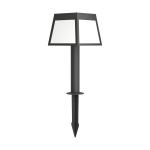Eglo Punta Luce Altilia Solar Nero 7W 790lm - 830 Luce Calda -  | IP65 - Sensore Di Movimento