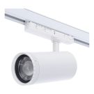 Noxion Faretto Su Binario 3-Fase Delta Aluminium Bianca 30W 2250lm 15-55D - 927-930-940 CCT | Zoomabile
