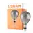 Osram Vintage 1906 LED E27 Pera Filamento Smoke 160mm 5W 110lm - 818 Bianco Molto Caldo | Dimmerabile - Sostitutiva 25W