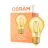 Osram Vintage 1906 LED E27 Pera Filamento Oro 4W 410lm - 824 Bianco Molto Caldo | Sostitutiva 40W