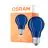 Osram LED Star Classic Decor E27 Pera Filamento Ghiaccio 2.5W 10lm - Blue | Sostitutiva 4W