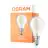 Osram Parathom Classic LED E14 Sferica Filamento Chiara 4W 470lm - 827 Bianco Molto Caldo | Relax and Active - Sostitutiva 40W