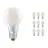Confezione Multipack 10x Osram CLASSIC LED E27 Pera Filamento Ghiaccio 4.8W 470lm - 827 Bianco Molto Caldo | Dimmerabile - Sostitutiva 40W