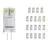 Confezione Multipack 20x Osram Performance LED Capsula G4 Chiara 0.9W 100lm - 827 Bianco Molto Caldo | Sostitutiva 10W