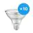 Confezione Multipack 10x Osram Faretti LED E27 PAR20 6.4W 350lm 36D - 927 Bianco Molto Caldo | Miglior Resa Cromatica - Dimmerabile - Sostitutiva 75W