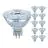 Confezione Multipack 10x Osram Performance Faretti LED Riflettore GU5.3 MR16 5W 345lm 36D - 927 Bianco Molto Caldo | Miglior Resa Cromatica - Dimmerabile - Sostitutiva 35W