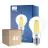 Confezione Multipack 4x Philips MASTER Value LED Bulbo E27 Pera Chiara 11.2W 1521lm - 927 Bianco Molto Caldo | Miglior Resa Cromatica - Dimmerabile - Sostitutiva 100W