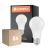 Confezione Multipack 6x Ledvance Classic LED E27 Pera Ghiaccio 10W 1055lm - 827 Bianco Molto Caldo | Dimmerabile - Sostitutiva 75W