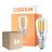 Confezione Multipack 6x Osram LED Speciale E14 Tubolare Bulbo T26 Filamento Chiara 2.8W 250lm - 827 Bianco Molto Caldo | Dimmerabile - Sostitutiva 25W