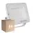 Confezione Multipack 8x Ledvance Proiettore LED Compact Bianca 50W 5000lm 100D - 865 Luce Del Giorno | IP65 - Simmetrico 