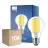 Confezione Multipack 10x Philips MASTER LED Bulbo Ultra Efficient E27 Pera Chiara 7.3W 1535lm - 840 Bianco Freddo | Sostitutiva 100W