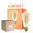 Confezione Multipack 4x Osram Vintage 1906 LED E27 Edison Filamento Oro 7.2W 806lm - 824 Bianco Molto Caldo | Sostitutiva 60W