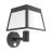 Eglo Luce Da Parete Altilia Solar Nero 7W 800lm - 830 Luce Calda -  | IP65 - Sensore Di Movimento