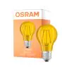 Osram LED Star Classic Decor E27 Pera Filamento Ghiaccio 2.5W 235lm - Giallo | Sostitutiva 23W
