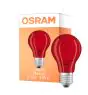 Osram LED Star Classic Decor E27 Pera Filamento Ghiaccio 2.5W 45lm - Rosso | Sostitutiva 7W