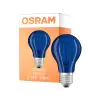 Osram LED Star Classic Decor E27 Pera Filamento Ghiaccio 2.5W 10lm - Blue | Sostitutiva 4W