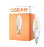 Osram Superstar Classic LED E14 Candela Filamento Chiara 4W 470lm - 822-827 Dim To Warm | Dimmerabile - Sostitutiva 40W