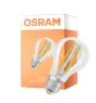 Osram Classic LED E27 Pera Filamento Chiara 2.2W 470lm Ultra Efficiency - 840 Bianco Freddo | Sostitutiva 40W