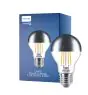 Philips Classic LED Bulbo E27 Pera Mirror 7.2W 650lm 650lm - 827 Bianco Molto Caldo | Dimmerabile - Sostitutiva 60W