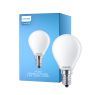 Philips Corepro LED Lustre E14 Sferica Ghiaccio 2.2W 250lm - 827 Bianco Molto Caldo | Sostitutiva 25W