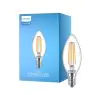 Philips Corepro LED Candela E14 Filamento Chiara 6.5W 806lm - 827 Bianco Molto Caldo | Sostitutiva 60W