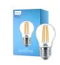 Philips Corepro LED Lustre E27 Sferica Filamento Chiara 6.5W 806lm - 827 Bianco Molto Caldo | Sostitutiva 60W