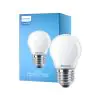 Philips Corepro LED Lustre E27 Sferica Ghiaccio 6.5W 806lm - 827 Bianco Molto Caldo | Sostitutiva 60W