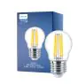 Philips Master Value LED Lustre E27 Sferica Filamento Chiara 3.4W 470lm - 927 Bianco Molto Caldo | Miglior resa cromatica - Dimmerabile - Sostitutiva 40W