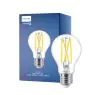 Philips Master LED E27 Pera Filamento Chiara 5.9W 806lm - 922-927 Dim To Warm | Miglior Resa Cromatica - Dimmerabile - Sostitutiva 60W